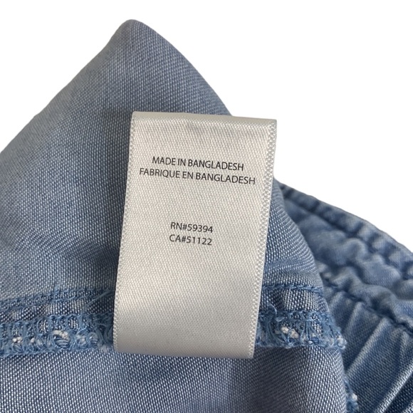 Beachlunchlounge Mallie Chambray Pull on Pants - Picture 9 of 12